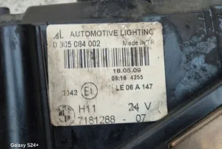 7181288 Фара противотуманная правая BMW 1 E81/E82/E87/E88 Арт e12186989, вид 2