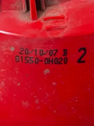 81550-0H020 LT-324K Фонарь задний правый Toyota Aygo 1 Арт e12186072, вид 5