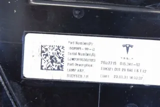 1502086599D Фонарь задний левый Tesla model Y Арт e12186060, вид 6