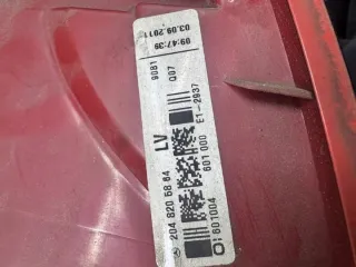 2048205864 Фонарь задний правый Mercedes C W204 Арт e12184980, вид 4
