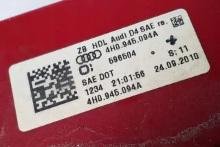 4H0945094A Фонарь задний правый Audi A8 D4 (S8) Арт e12183495, вид 3