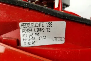 8T0945093 Фонарь задний левый Audi A5 (S5,RS5) 1 Арт e12183370, вид 4