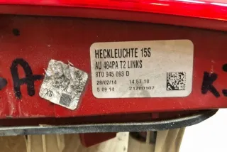 8T0945093 Фонарь задний левый Audi A5 (S5,RS5) 1 Арт e12183369, вид 2