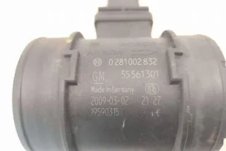 55561301 Расходомер воздуха Opel Astra K Арт e12180290, вид 2