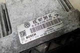 03L907309AE Блок управления двигателем Volkswagen Passat B7 Арт e12174583, вид 2