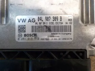 0281018510 04L907309B Блок управления двигателем Volkswagen Golf 7 Арт e12174509, вид 4