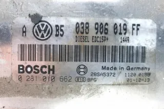 038906019FF Блок управления двигателем Volkswagen Golf 4 Арт e12174415, вид 1