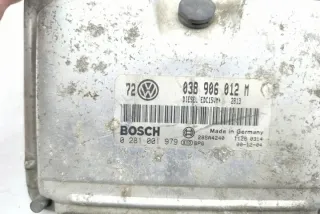 038906012M Блок управления двигателем Volkswagen Bora Арт e12174223, вид 2