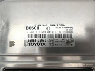 _P1_ 0281011649 Блок управления двигателем Toyota Yaris 1 Арт e12174181, вид 3