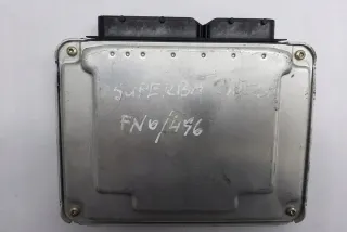 3U0907401 Блок управления двигателем Skoda Superb 1 Арт e12173841, вид 1