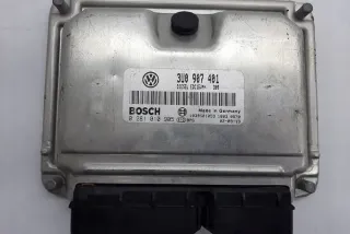 3U0907401 Блок управления двигателем Skoda Superb 1 Арт e12173841, вид 3