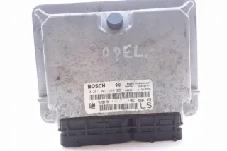 F69_ 90589736 Блок управления двигателем Opel Astra G Арт e12172092, вид 2