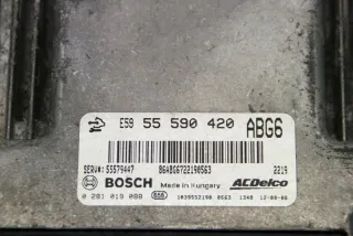 55590420 Блок управления двигателем Opel Astra J Арт e12171974, вид 3