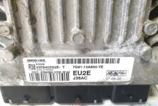 7G9112A650YE Блок управления двигателем Ford Mondeo 4 Арт e12170062, вид 2