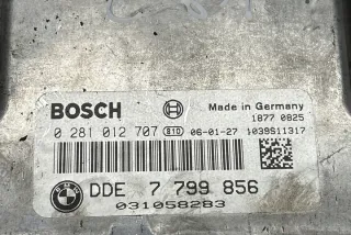 0281012707 Блок управления двигателем BMW 5 E60/E61 Арт e12168444, вид 3