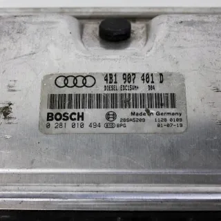 4B1907401D Блок управления двигателем Audi A6 C5 (S6,RS6) Арт e12167617, вид 1