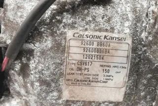 92600BB60A Компрессор кондиционера Nissan Qashqai 2 Арт e12162607, вид 7