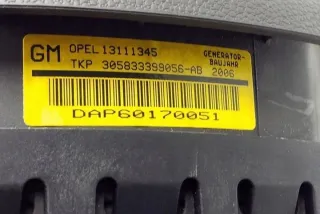 13111345 Подушка безопасности Opel Astra L Арт e12154682, вид 2