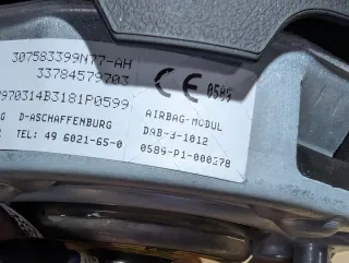 33784579703 Подушка безопасности BMW X1 F48 Арт e12147909, вид 5