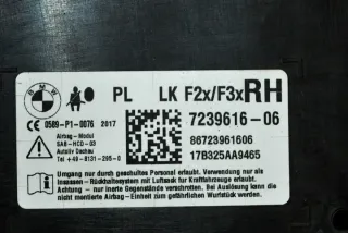 7236916 Подушка безопасности BMW 4 F32/F33/GT F36 Арт e12147040, вид 2