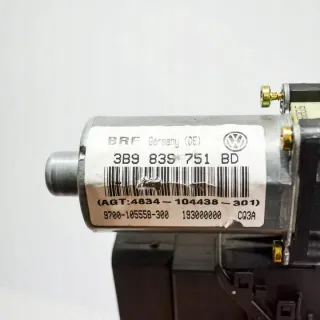 3B9839751BD Моторчик стеклоподъемника Volkswagen Passat B5 Арт e12137115, вид 3