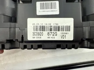 3C0920872G Щиток приборов (приборная панель) Volkswagen Passat B6 Арт e12130930, вид 7