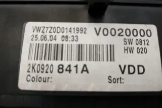 2K0920841A Щиток приборов (приборная панель) Volkswagen Caddy 3 Арт e12130754, вид 4