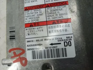 38910-68L00 2010-2017 Блок AirBag Suzuki Swift 5 Арт e12128875, вид 3
