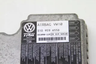 3T0959655D Блок AirBag Skoda Superb 2 Арт e12128843, вид 1