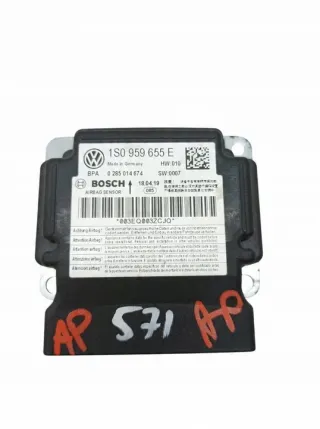 1S0959655E 2011- Блок AirBag Skoda Citigo Арт e12128796, вид 1