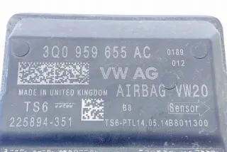3Q0959655AC Блок AirBag Seat Leon 3 Арт e12128736, вид 4