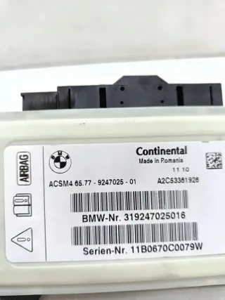 9247025 Блок AirBag BMW X3 F25 Арт e12127420, вид 8