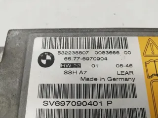 6970904 Блок AirBag BMW 7 E65/E66 Арт e12127333, вид 1