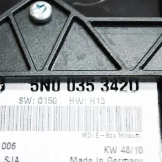 5N0035341E5N0035342D Блок управления (другие) Volkswagen Passat B7 Арт e12124734, вид 3