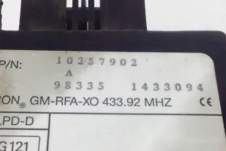 10257902 Блок управления (другие) Opel Sintra Арт e12122990, вид 3