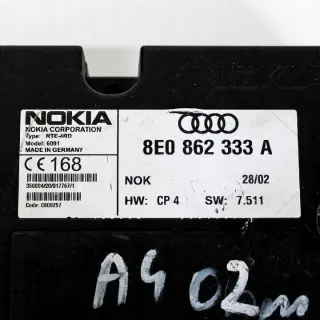 8E0862333A Блок управления (другие) Audi A4 B6 Арт e12114730, вид 2