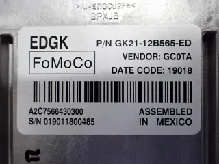 GK21-12B565-ED GK21-12B565 Блок управления АКПП Ford Tourneo Арт e12112624, вид 5