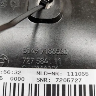 7186530 Крышка багажника (дверь 3-5) BMW 7 F01/F02 Арт e12112064, вид 7