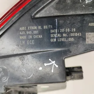 4J3945091 Фонарь задний левый Audi E-tron GT Арт e12100884, вид 7