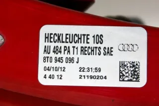 8T0945096J Фонарь задний правый Audi A5 (S5,RS5) 1 Арт e12100787, вид 3