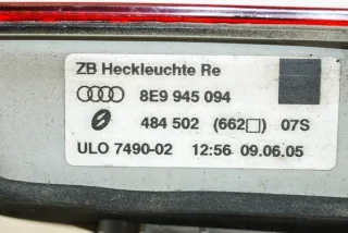 8E9945094 Фонарь задний правый Audi A4 B7 Арт e12100694, вид 1