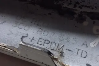 3C0807645A Бампер передний Volkswagen Passat B7 Арт e12096380, вид 1