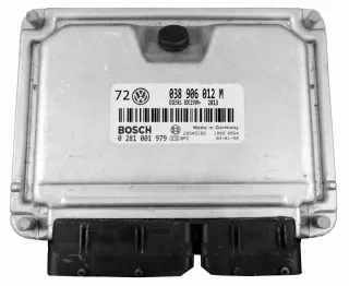 0281001979 038906012M Блок управления двигателем Volkswagen Golf 5 Арт e12094989, вид 1
