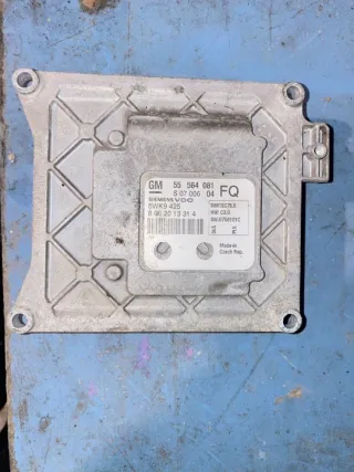 55355631 55355631XX Блок управления двигателем Opel Vectra C  Арт e12093422, вид 2