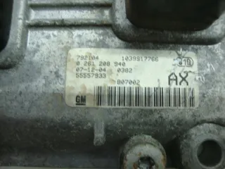 0261208940 55557933 13301562 Блок управления двигателем Opel Corsa D Арт e12093337, вид 2