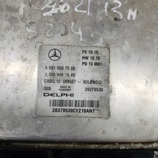 A6519007500 Блок управления двигателем Mercedes C W204 Арт e12092312, вид 6