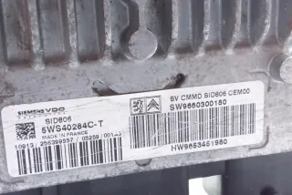 9660300180 Блок управления двигателем Citroen C4 1 Арт e12090409, вид 3
