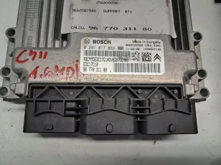 9677031180 Блок управления двигателем Citroen C4 2 Арт e12090382, вид 2