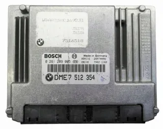 DME7512354 0261209005 7512354 Блок управления двигателем BMW 3 E46 Арт e12088698, вид 1