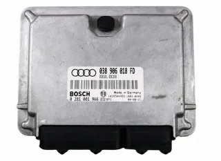038906018FD 0281001966 Блок управления двигателем Audi A6 C5 (S6,RS6) Арт e12088059, вид 1